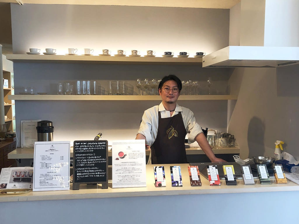 チョコレート専門店カフェ住吉