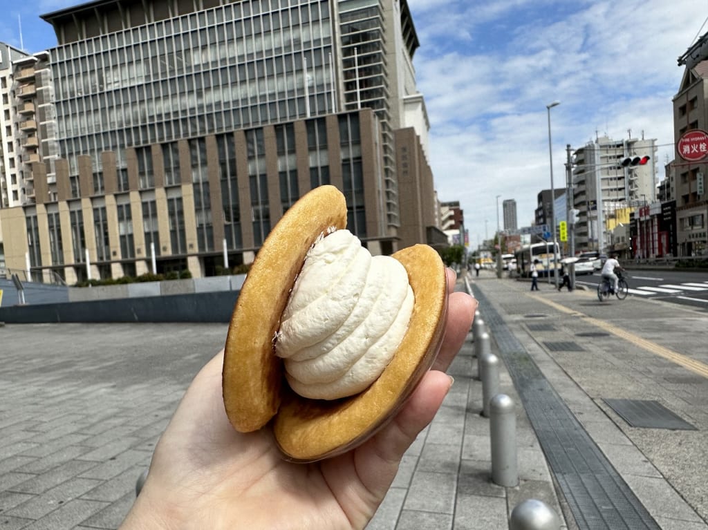 クリームを包める限界まで挟んでくれるキャンペーン