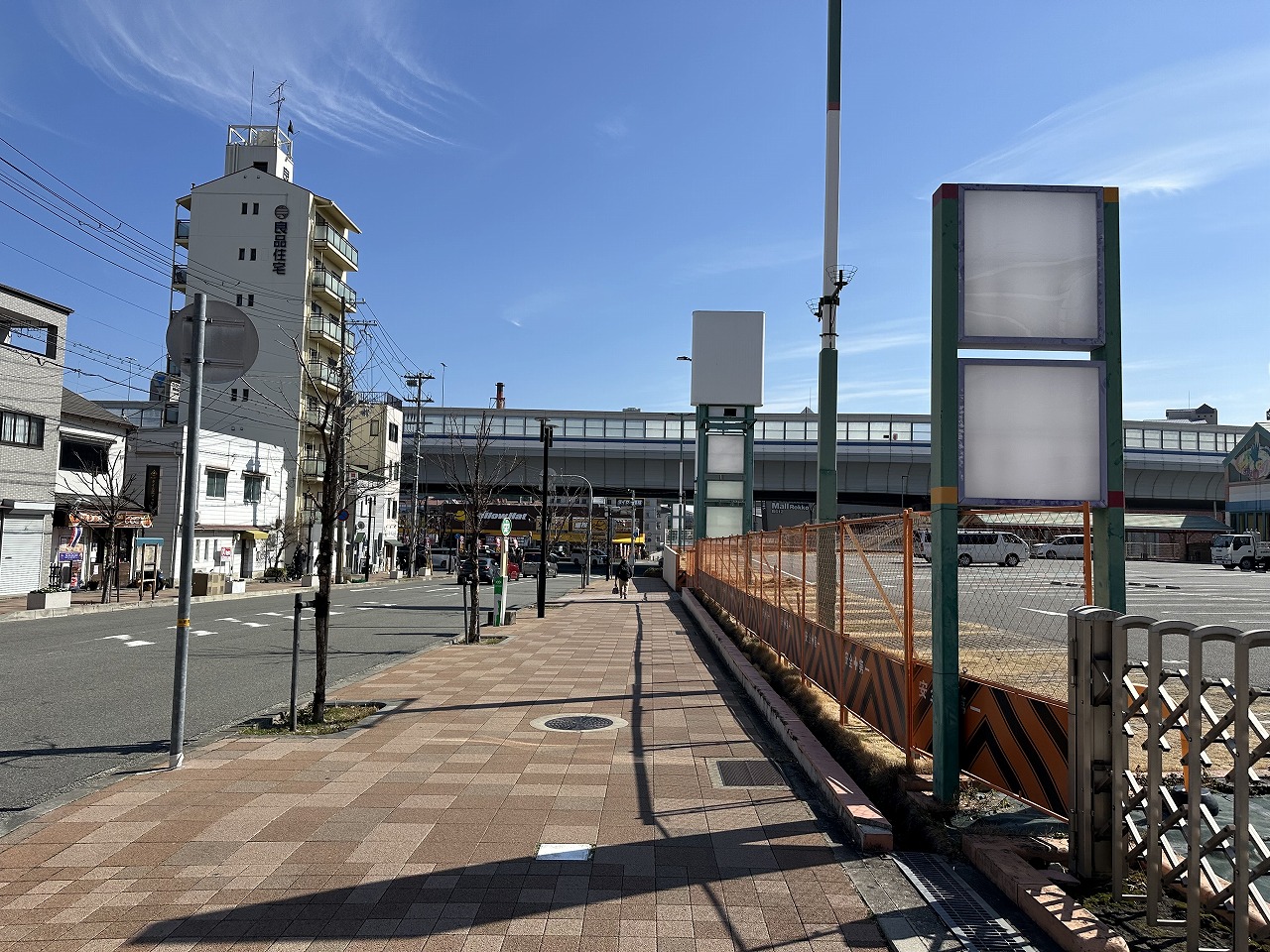 2025年2月15日で、店舗建替えの為に閉店した『ダイエー新在家店』。