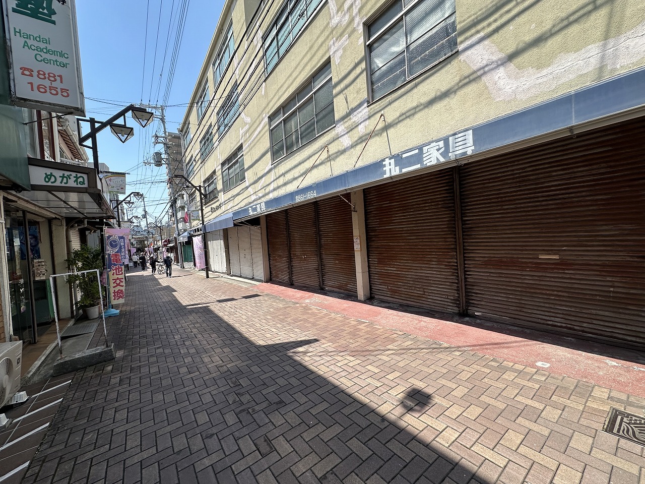 【神戸市灘区】創業72年『丸二家具』さん閉店。『井神鮮魚店』移転。水道筋１丁目商店街「篠原住宅」取り壊しへ。
