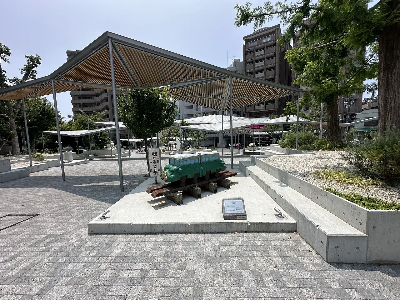 【神戸市灘区】素敵なアート広場『JR灘南駅前広場～灘の森テラス～』がついに正式完成！ ミュージアムロードの真ん中