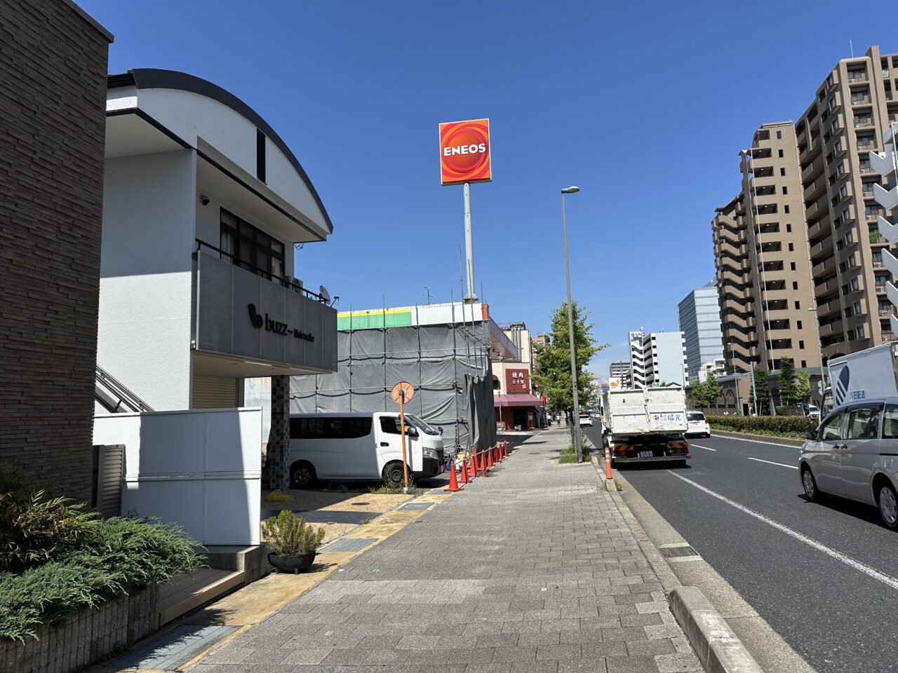 【神戸市東灘区】国道２号線沿い『ステーキハウスZEN 摂津本山 本店』さん 建物が取り壊されています…。