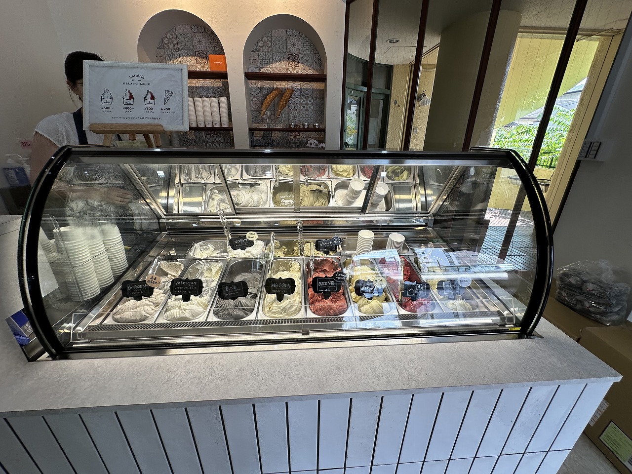 【神戸市東灘区】うわぁ、美味しい(≧▽≦) セレクト ジェラート専門店『Lattéria (ラッテリア)』さん！ 8月1日 岡本にオープン♪