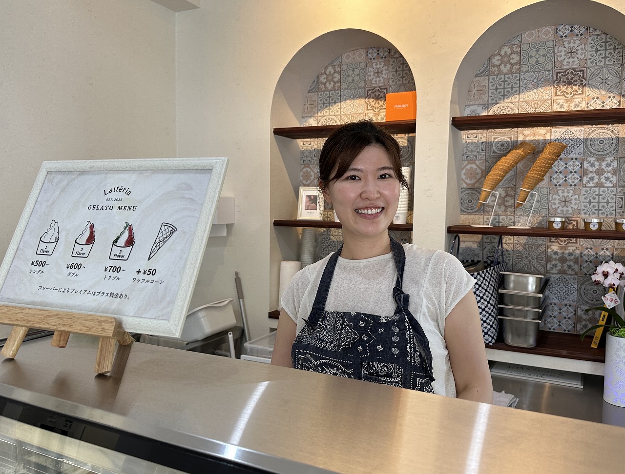 【神戸市東灘区】うわぁ、美味しい(≧▽≦) セレクト ジェラート専門店『Lattéria (ラッテリア)』さん！ 8月1日 岡本にオープン♪