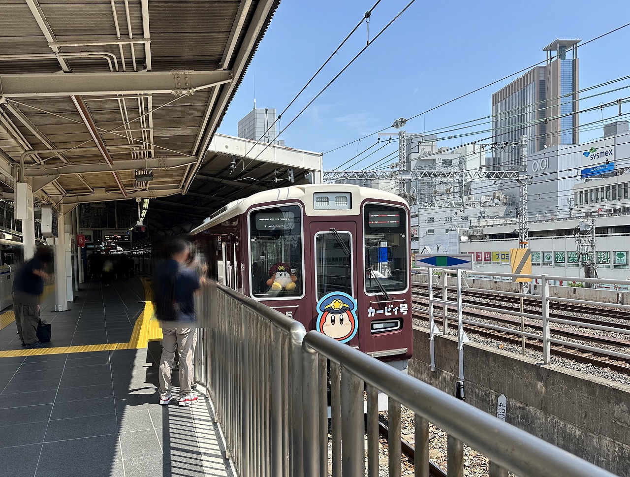 【神戸市】阪急電車 神戸線ラッピング列車「カービィ号」を運行♪ 