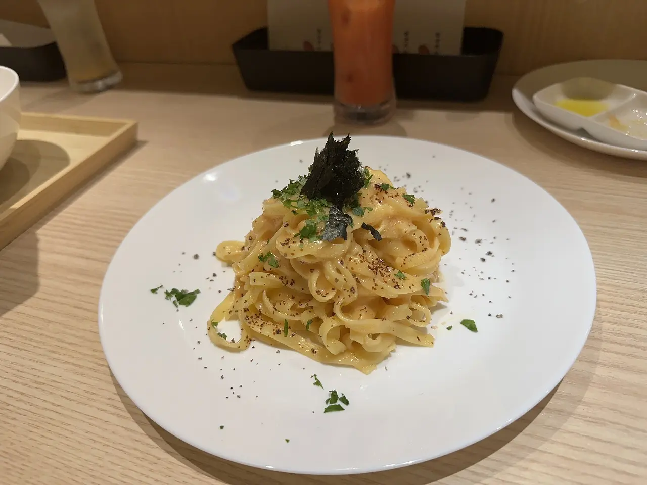 【神戸市東灘区】金曜夜限定！ 『おかもとたらこパスタ』がオープン♪  オリーブオイルで有名な「ビータラボ」が手掛ける、新業態のカジュアルイタリアン。