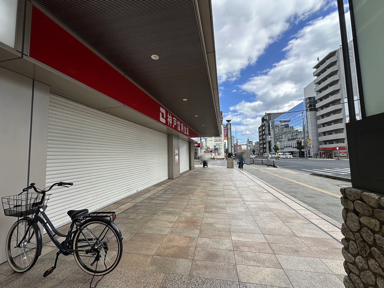 【神戸市灘区】ウェルブ六甲道 4番街の角っこ「神戸信用金庫 六甲支店」が11月21日オープン予定♪