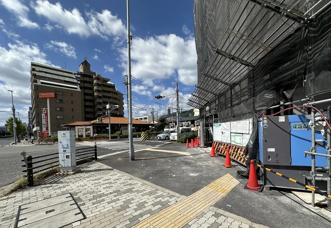 旧 但馬銀行 甲南支店 ビル解体、医療ビルへ