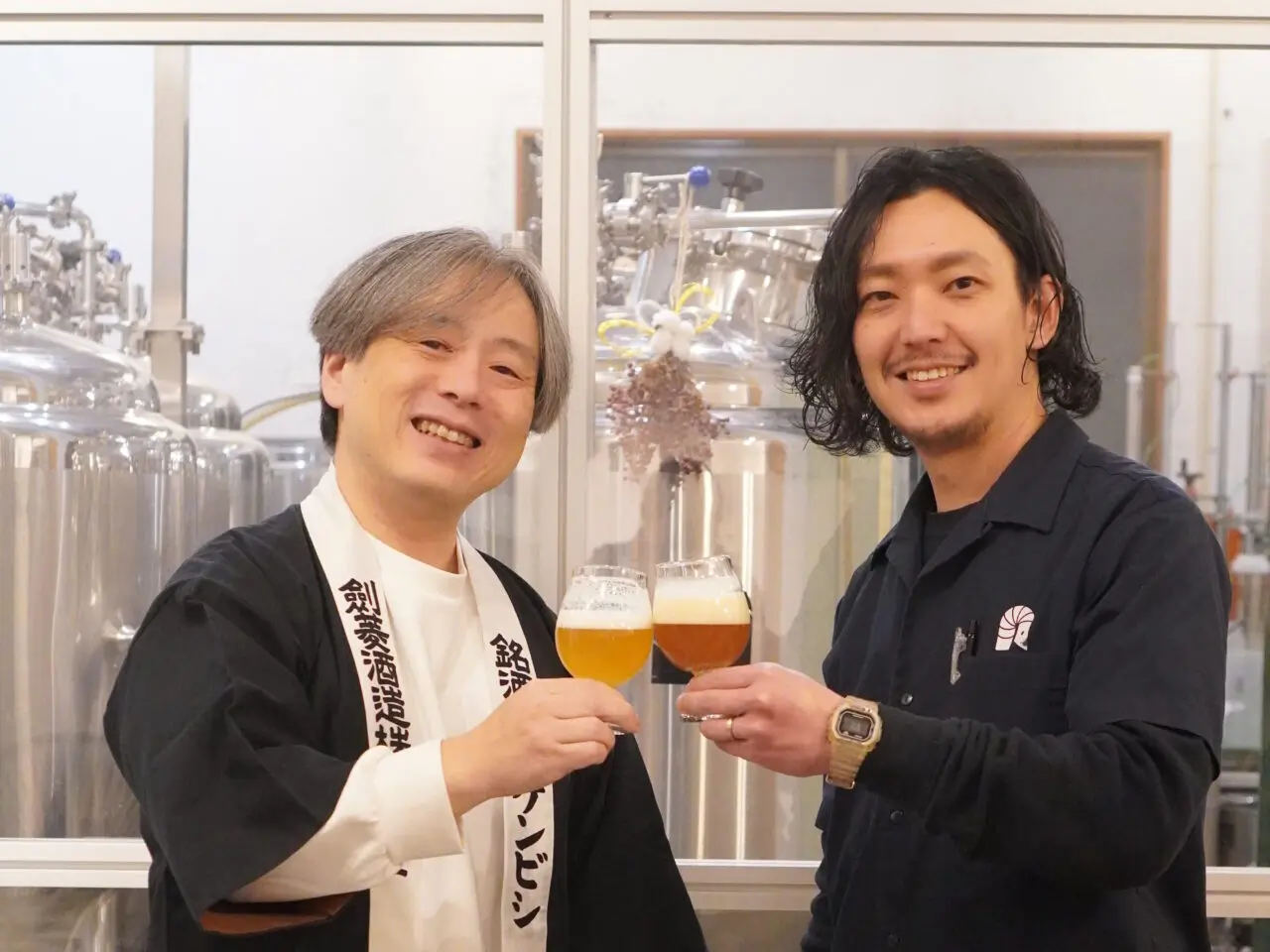 【神戸市東灘区】元旦から営業！クラフトビール醸造所「エビールブリュースタジオ」さん で“ふるまい鍋”と紅白ビールの飲み比べセットが楽しめる♪