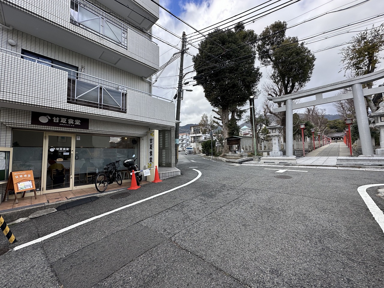 【神戸市灘区】六甲八幡神社の門前で見つけた優しい味♪ 手作り定食の「甘夏食堂」に行ってきました!