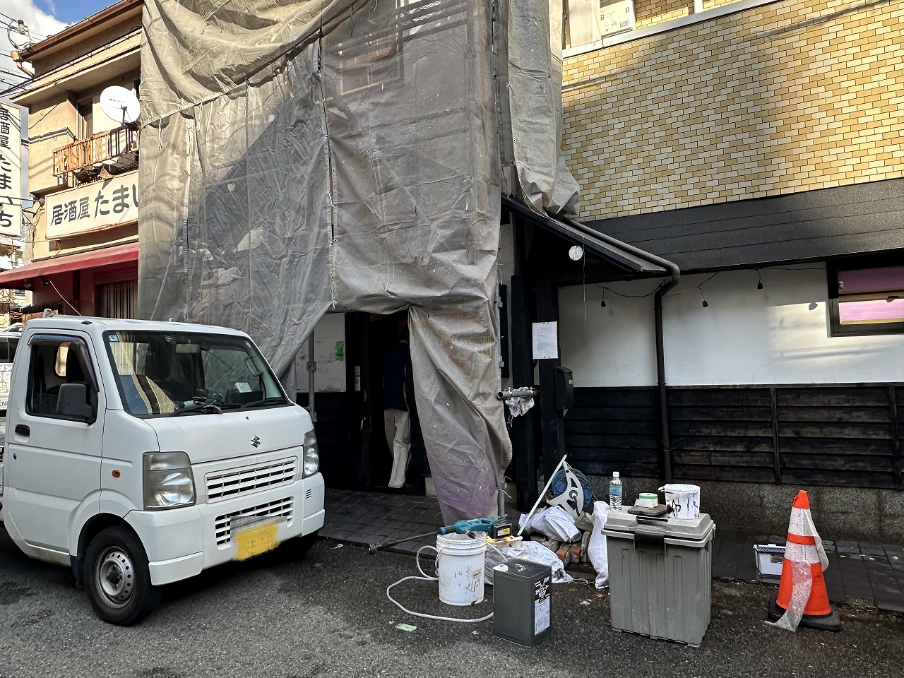【神戸市灘区】人気居酒屋「かどや」さん跡地に「ラーメン男塾!!」神戸灘駅前店が2月頃オープン予定！大阪で5店舗営業