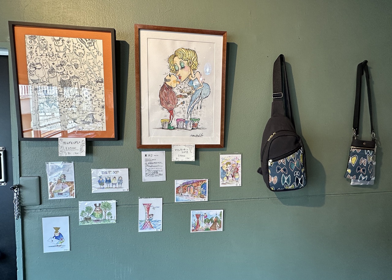 雑貨は全て一点物！ 眺めるだけでも楽しいハンドメイド雑貨コーナー