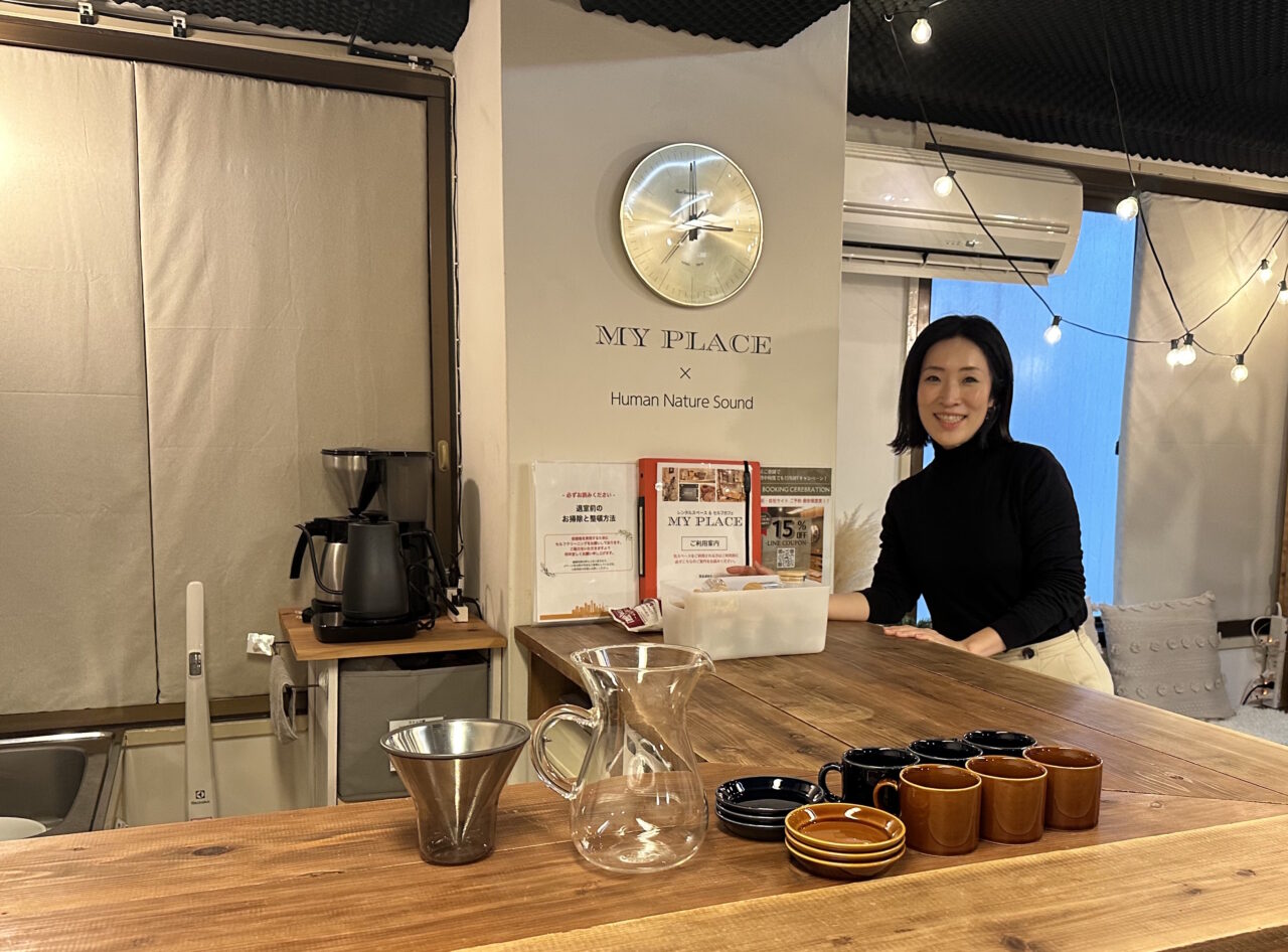 【神戸市】隠れ家カフェ風「MY PLACE」レンタルスペース&セルフカフェ♪ このお値段なら定期的な個人サロンも開催で出来そう(≧▽≦)