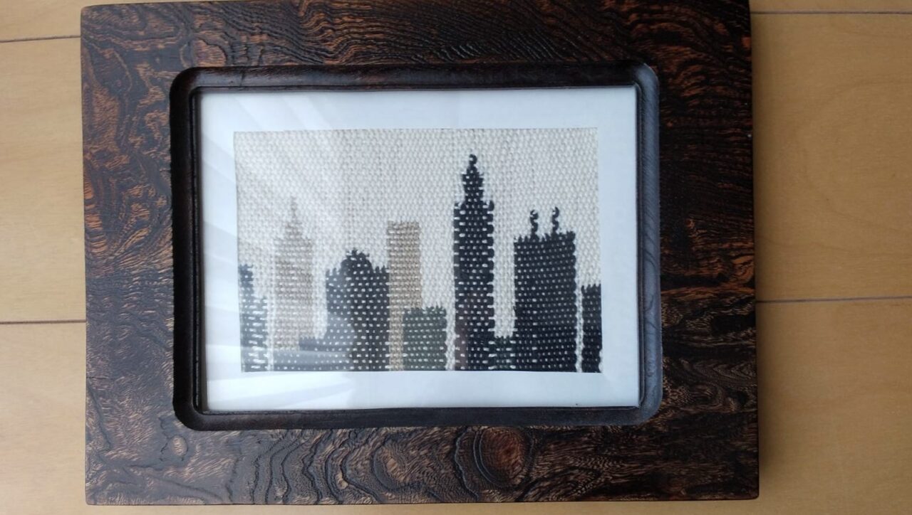 【神戸市東灘区】甲南カルチャー倶楽部「おり・おり・織展」8年ぶり3回目の手織り作品展が　”甲南漬け本店ギャラリー” で開催！