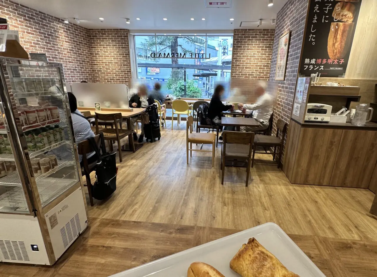 【神戸市灘区】4月13日オープン！『リトルマーメイド プリコ六甲道店』へ行ってきました♪ 朝7時からモーニングが楽しめます。