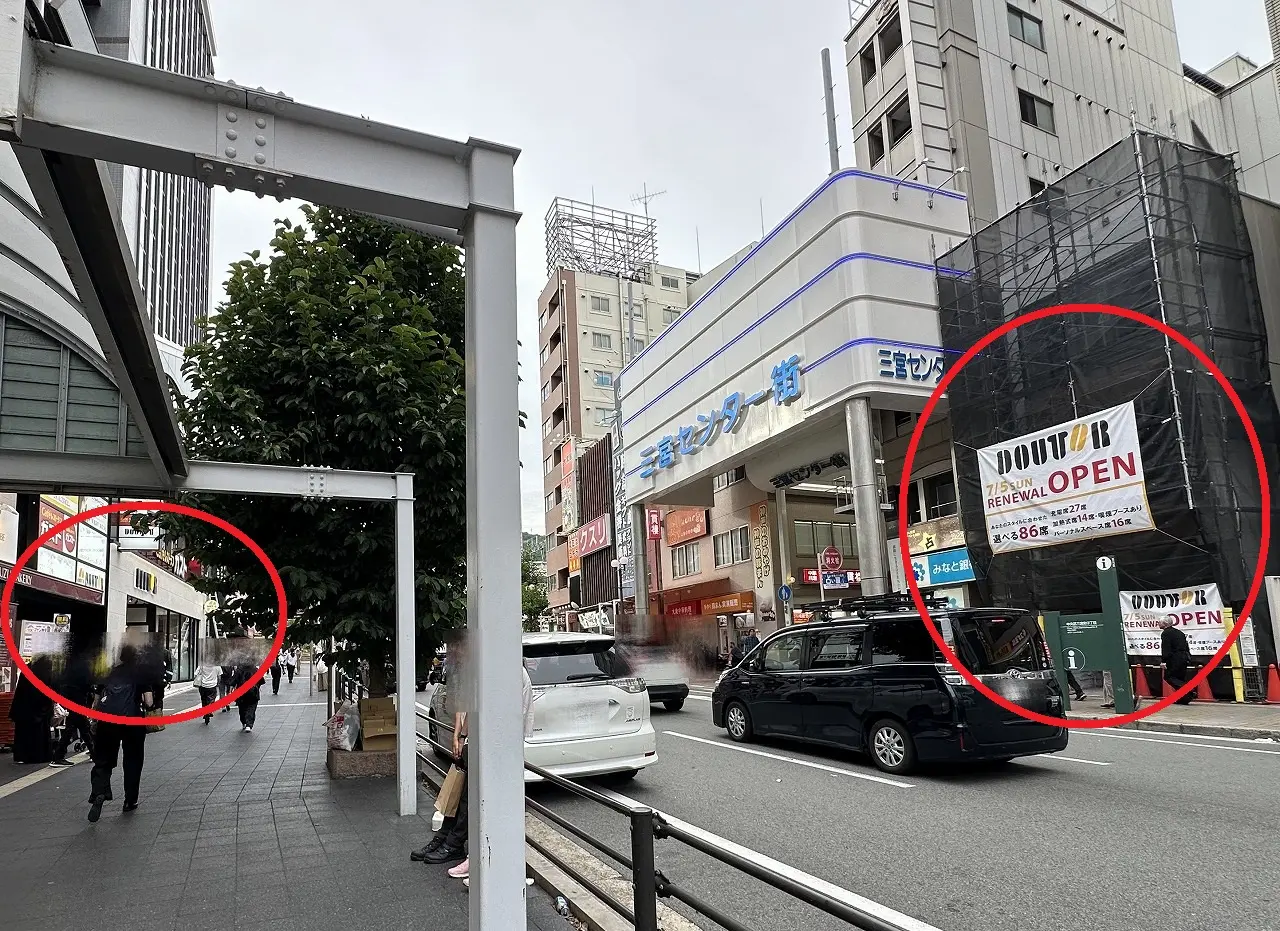 【神戸市中央区】えっ、道路の両側にドトール！？ 元町・鯉川筋で“向かい合わせ営業”が7月5日よりスタート♪