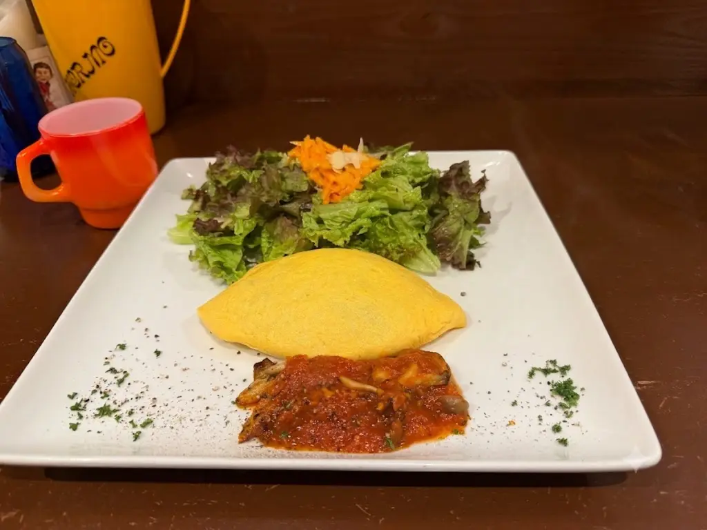 【神戸市東灘区】MAPを見ながらでも通り過ぎそう?! JR住吉駅近くの隠れ家「eggstand」で美しいオムライスを♪