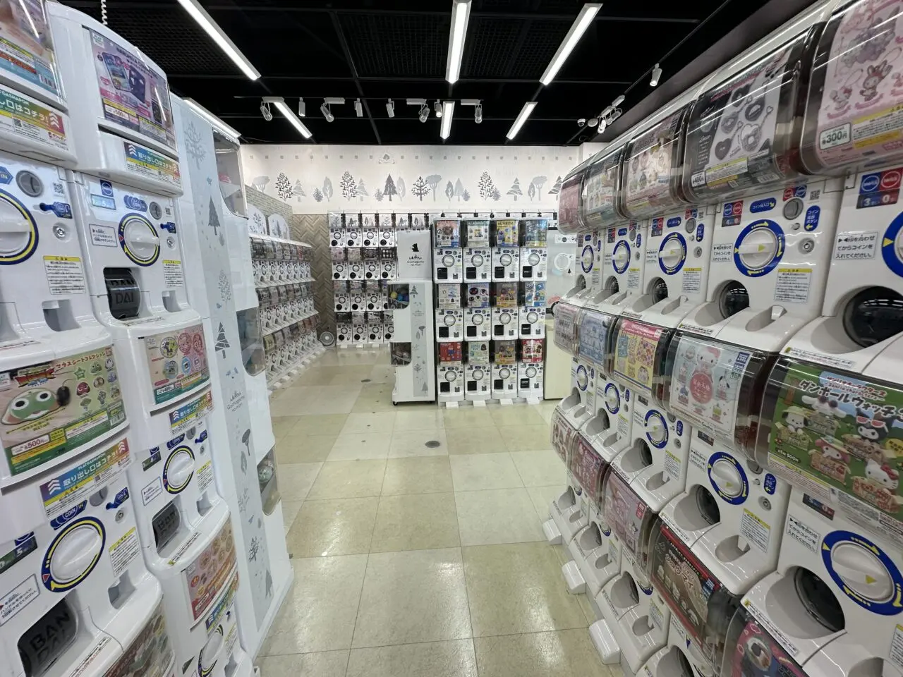 【神戸市東灘区】ガチャなのに「事前抽選」？！ サンシャインワーフ神戸に総数520台「ガチャガチャの森」がオープン