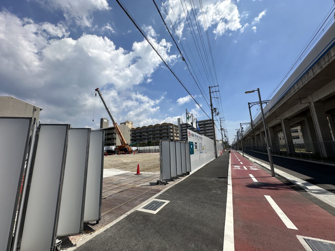 【神戸市東灘区】阪神深江〜青木間の大きな工事、何ができる? 11階建て・計画戸数573戸の住宅建替事業。縦も