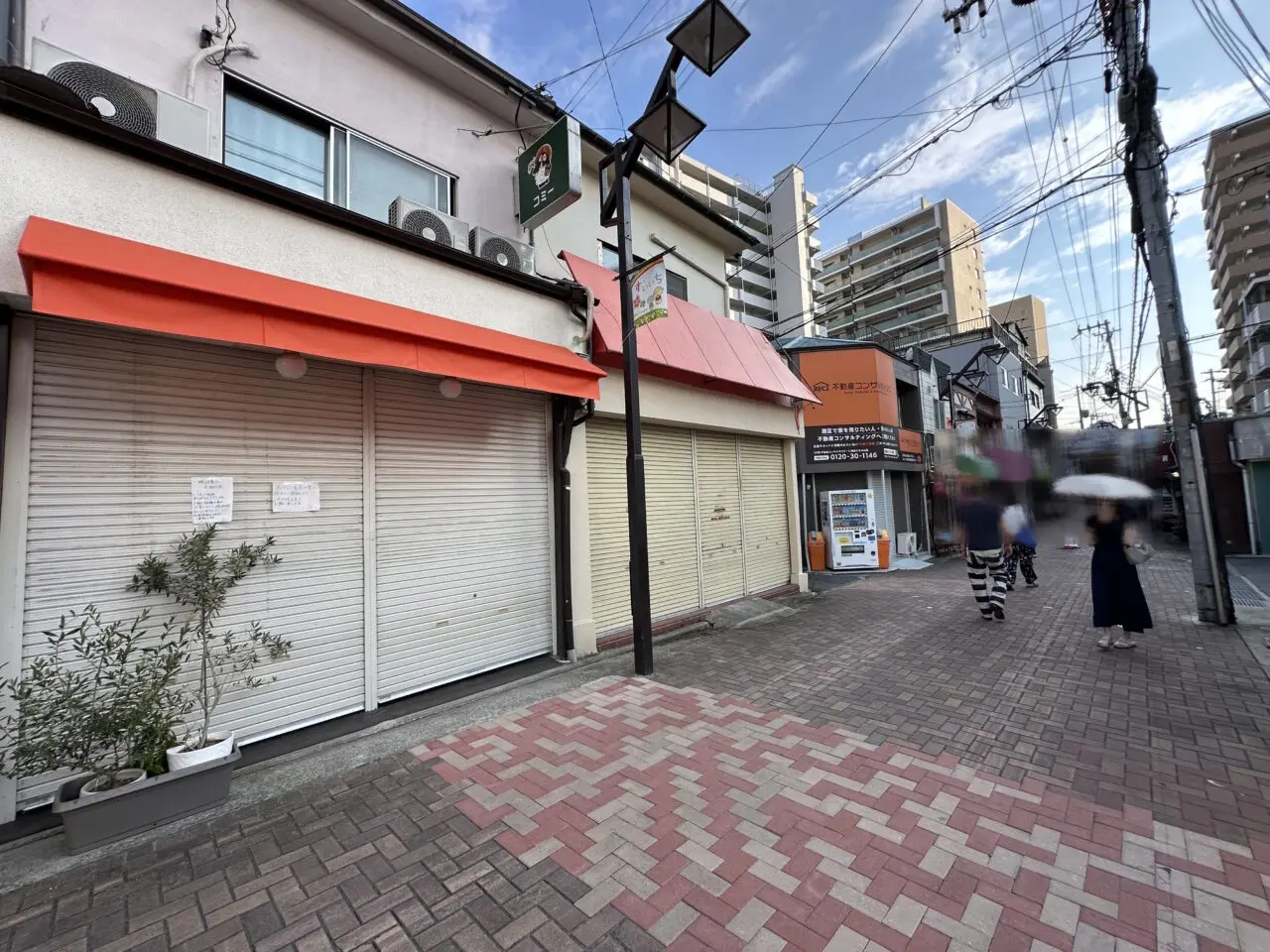 【神戸市灘区】あれ？ 水道筋商店街の「cafe Komee」さんが一時休業中。再開は数か月後を目標に準備されるそうです