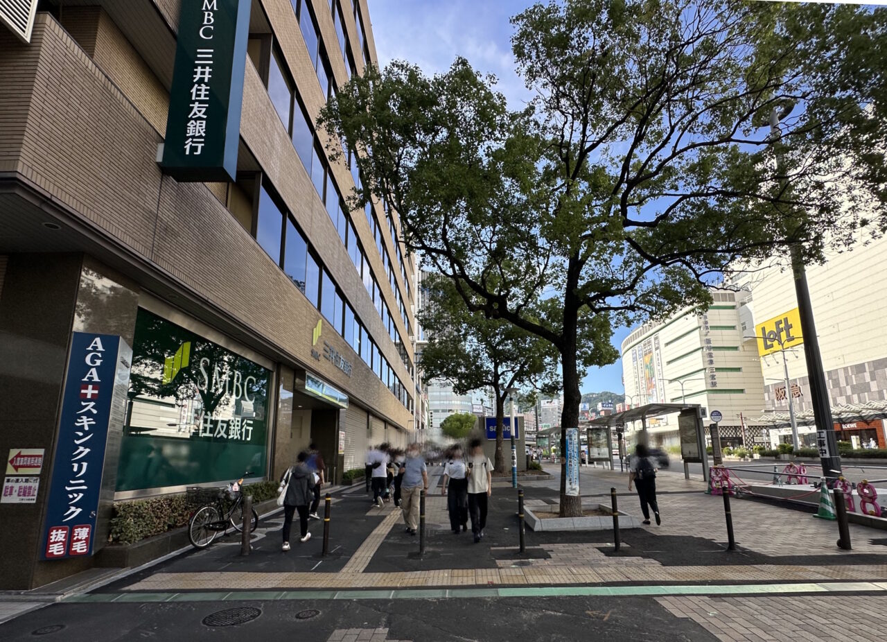 【神戸市】三宮センター街入口の見慣れた風景がまた変わる…。旧三井住友銀行のATMが8月31日終了、ビルは建て替え検討へ