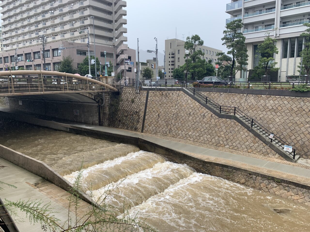天気の急変に注意