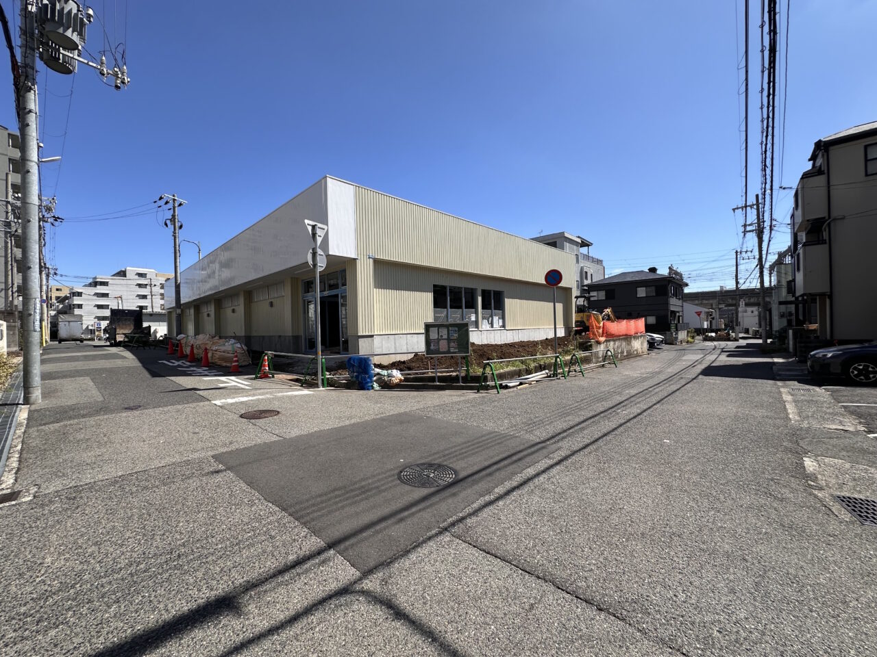 【神戸市灘区】まさかの別店舗！ 記田町に「サンディ神戸石屋川店」が11月中旬オープン予定♪ お馴染みの外観ができていました