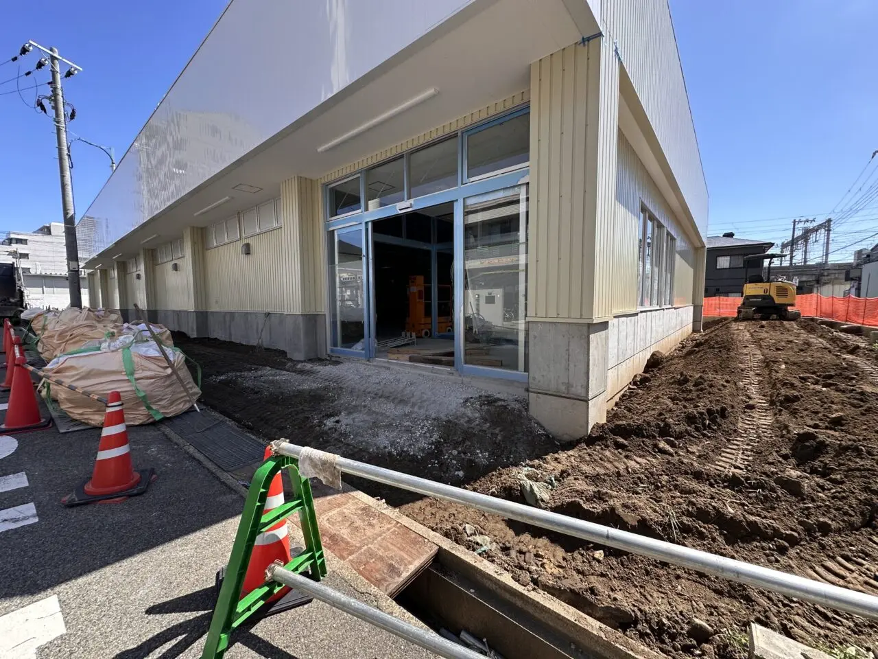 【神戸市灘区】まさかの別店舗！ 記田町に「サンディ神戸石屋川店」が11月中旬オープン予定♪ お馴染みの外観ができていました