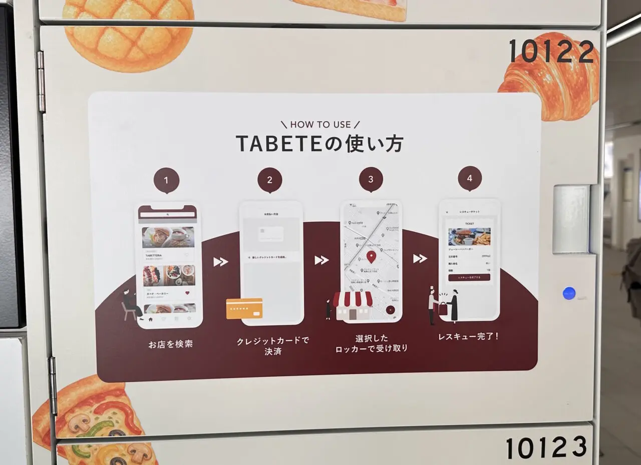 【神戸市東灘区】青木駅の改札を出てすぐ!「TABETE」のフードシェアリングロッカーが登場。お得に食べて食品ロス削減♪